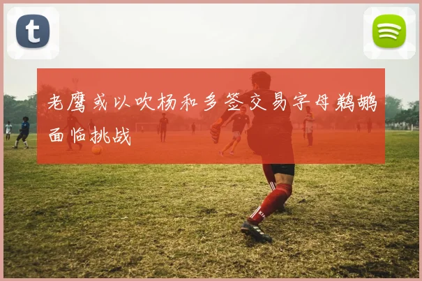 老鹰或以吹杨和多签交易字母鹈鹕面临挑战